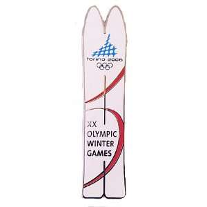  Torino 2006 Olympics Skis Pin