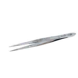Aven 18437 Straight Serrated Forcep with Alignment Pin, Stainless 
