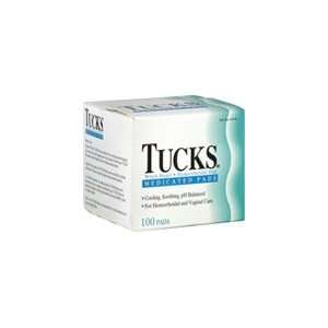    Tucks Medicated Pads, 100.0 CT (4 Pack)