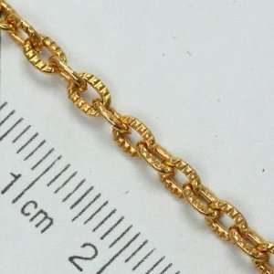  3.5mm Fancy Warm Gold Cable Chain Electronics