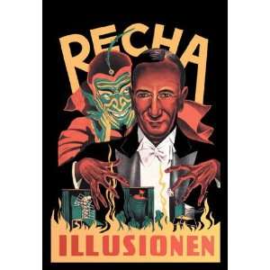  Recha Illusionen 12x18 Giclee on canvas