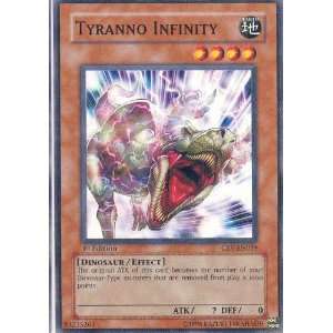  Yugioh Tyranno Infinity Common Card Toys & Games