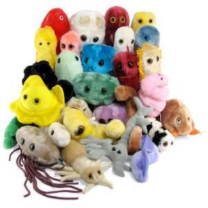  Giant Plush Microbes   Toxoplasmosis Toys & Games