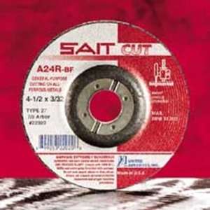  SAIT 22045 Type 27 6 by 1/8 by 7/8 A24R Cutting Wheel, 25 