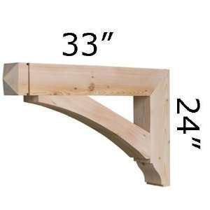  Pro Wood Construction Handcrafted Wood Bracket 01T5