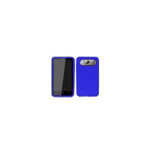 Htc HD7S Silicone Case / Executive Protector Skin Cover (Dark Blue)