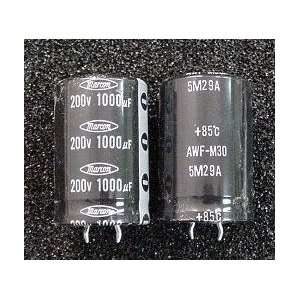   Aluminium Electrolytic Snap Capacitor AWF 1000uF/200V Electronics