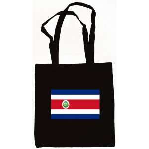  Costa Rica, Costa Rican Flag Tote Bag Black Everything 