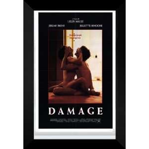  Damage 27x40 FRAMED Movie Poster   Style B   1992