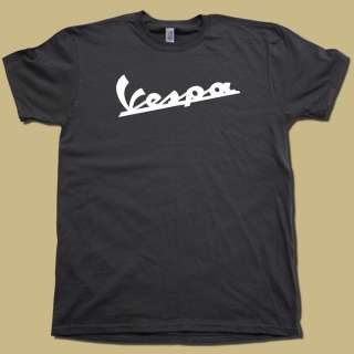 This trendy VESPA t shirt is professionally and artistically printed 