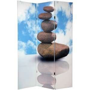  6 ft. Tall Double Sided Zen Room Divider