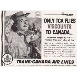    1957 Trans Canada Air Lines Cowgirl Trans Canada Air Lines Books