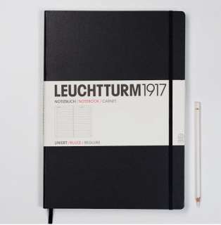 Leuchtturm1917 Notebook MASTER A4 ruled/square/plain XL  