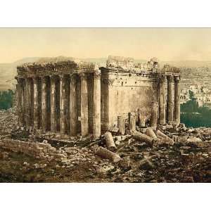   of Jupiter exterior Baalbek Holy Land (i.e. Balabakk Lebanon) 24 X 18