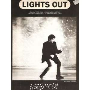  Sheet Music Lights Out Peter Wolf 35 