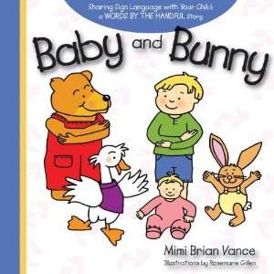  Baby and Bunny Sharing Sign Language with Your Child a 