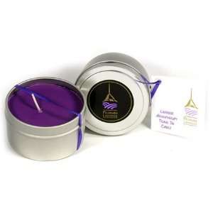   Aromatherapy Tin Candle   Soy & 100% Organic Lavender Essential Oil