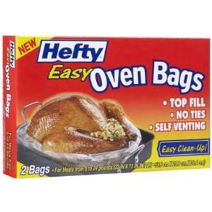  Hefty EZ Oven Bags, Turkey Size 2ct (Quantity of 6 