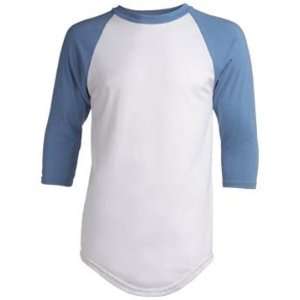   Sleeve Baseball Undershirts 44 COLUMBIA BLUE YM
