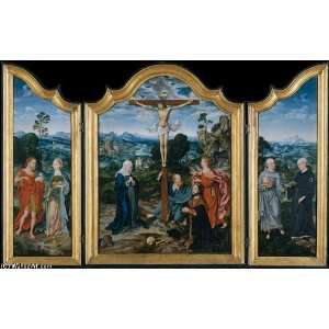 Hand Made Oil Reproduction   Joos van Cleve   32 x 20 inches   The 