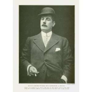  1911 Print Musical Composer Giacomo Puccini Everything 