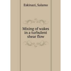  Mixing of wakes in a turbulent shear flow Salamo Eskinazi Books