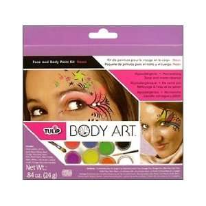  Tulip Body Art Kit Face & Body Paint Neon Toys & Games
