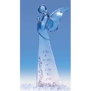  Icy Crystal Inspirational Praying Standing Angel Christmas 