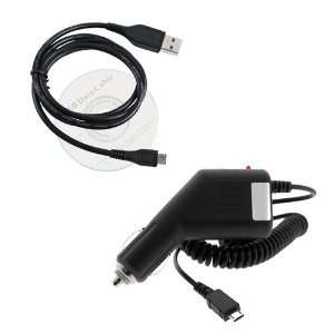  GTMax Rapid Car Charger + USB Data Cable for T Mobile 
