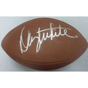 Danny White Autographed Football   PSA COA   Autographed Footballs