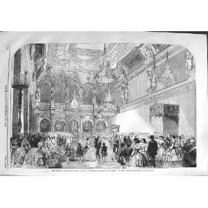  1858 ROYAL WEDDING FESTIVITIES BERLIN POLONAISE BALL