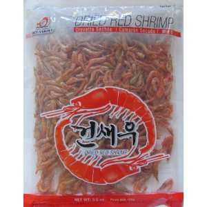 Oceankist Dried Red Shrimp , 3.5 Ounces Packages (Pack of 3)  