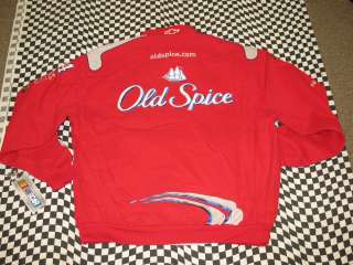 Tony Stewart #14 Red Old Spice 3XL Cotton Twill JH Design Jacket 