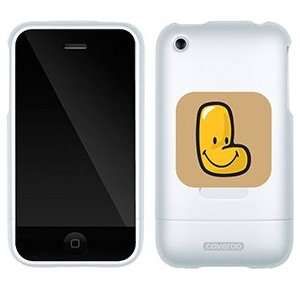  Smiley World Monogram L on AT&T iPhone 3G/3GS Case by 