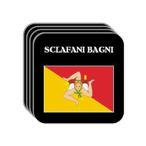   , Sicily (Sicilia)   SCLAFANI BAGNI Set of 4 Mini Mousepad Coasters