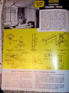 Vtg Stanley Work/Judd Catalog~Cubicle Hardware Hospital  