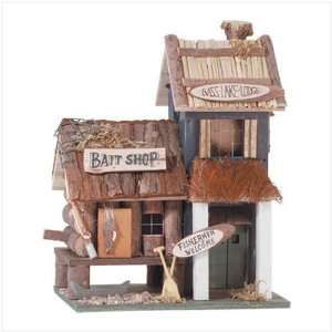  Bait Shop Wooden Decorative Bird House