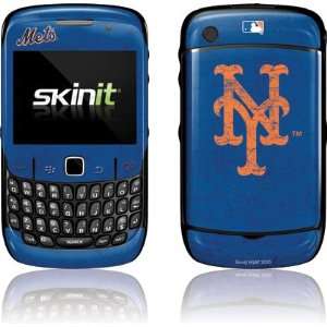  New York Mets   Solid Distressed skin for BlackBerry Curve 
