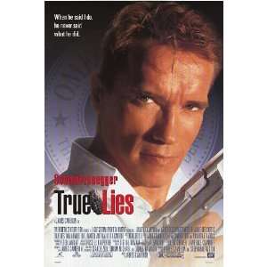  True Lies 27 X 40 Original Theatrical Movie Poster 