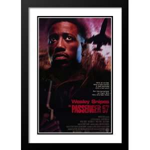 Passenger 57 32x45 Framed and Double Matted Movie Poster   Style A 