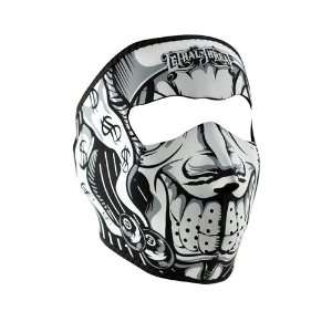    ZANheadgear Neoprene Lethal Threat Jester Face Mask Automotive