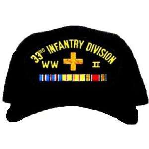  33rd Infantry Division WWII Ball Cap 