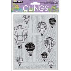  BALLOON RIDE Cling Stamp Arts, Crafts & Sewing