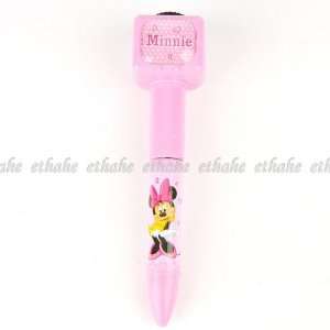  Minnie Mouse Roller Ballpoint Projector Pen Pink 