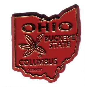   382490   Ohio Magnet 2D 50 State Red Case Pack 144