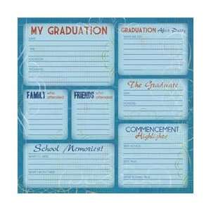  Karen Foster Graduation Paper 12X12 Journaling; 25 Items 