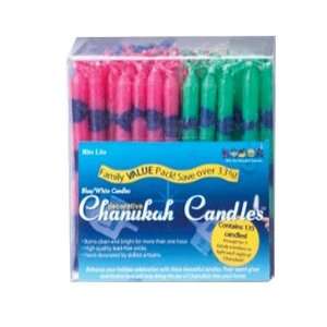 Multicolored Family Bulk Pack Hanukkah Chanukah Candles   SAVE $ / 135 