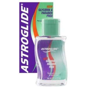  Astroglide lubricant glycerin free 2.5 oz Health 