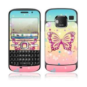  Nokia E5 E5 00 Decal Skin Sticker   Butterfly Bling 