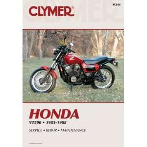  CLYMER REPAIR MANUAL HONDA VT500 83 88 Automotive